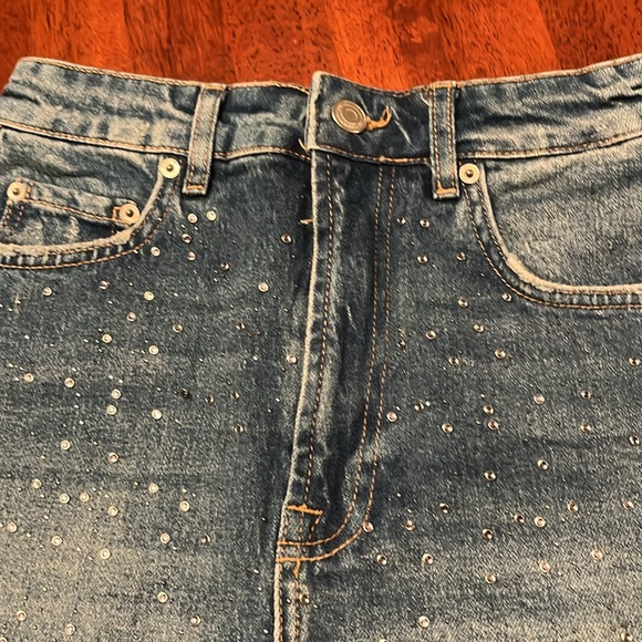 Zara sequin shorts women’s size 2 - Picture 10 of 11